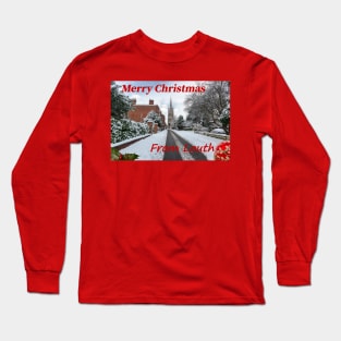 Merry Christmas From Louth Long Sleeve T-Shirt